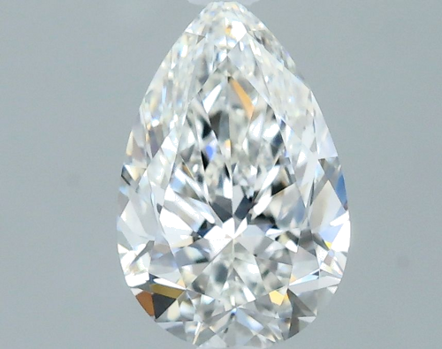 0.7 carat F-VS1 Natūralus Pear Deimantas (1)