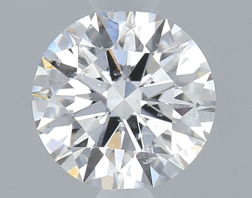 0.52 carat F-SI2 Excellent cut Natūralus Round Deimantas (1)