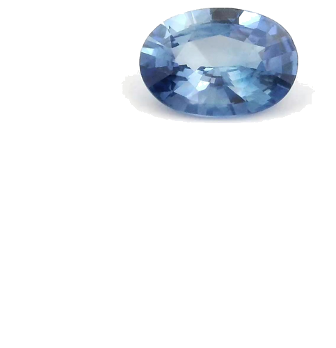 0.58 carat BLUE Oval Safyras (1)