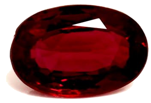 0.56 carat RED Oval Rubinas (1)