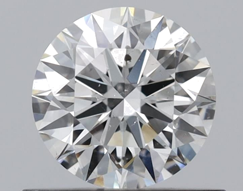 0.55 carat G-SI1 Excellent cut Natūralus Round Deimantas (1)