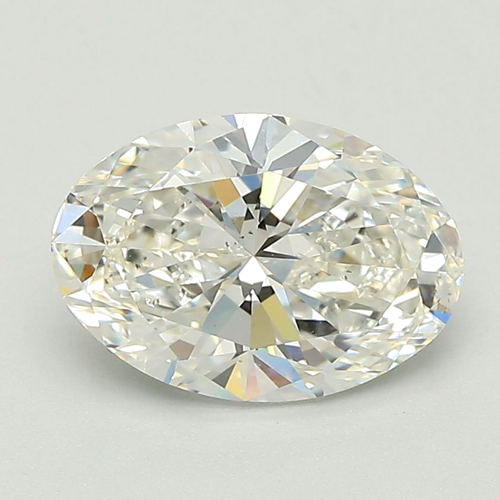 1.8 carat I-SI1 Natūralus Oval Deimantas (1)