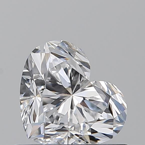 0.7 carat D-VS1 Natūralus Heart Deimantas (1)