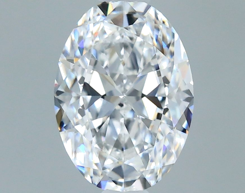 0.7 carat D-VS2 Natūralus Oval Deimantas (1)