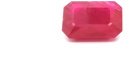 10.52 carat RED STEP cut Octagonal Rubinas (1)