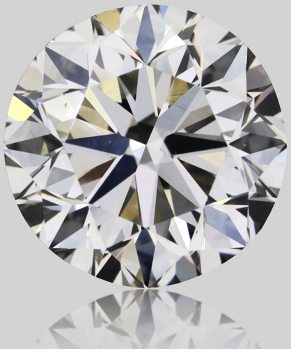 1.51 carat K-VS2 Very Good cut Natūralus Round Deimantas (1)