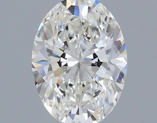 0.55 carat G-VVS1 Natūralus Oval Deimantas (1)