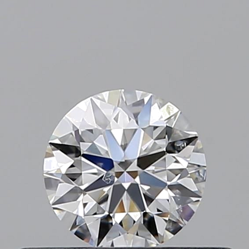 0.33 carat G-SI2 Excellent cut Natūralus Round Deimantas (1)