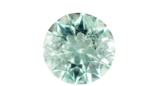 0.52 carat GREEN Round Smaragdas (1)