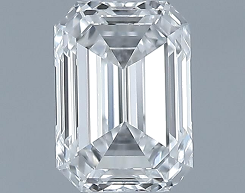 0.42 carat F-VVS2 Natūralus Emerald Deimantas (1)