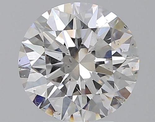 3.01 carat F-SI1 Excellent cut Natūralus Round Deimantas (1)