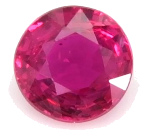 0.4 carat RED Round Rubinas (1)