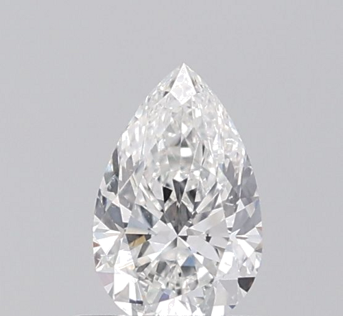 0.5 carat F-SI1 Natūralus Pear Deimantas (1)