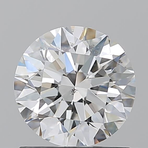 1.07 carat F-SI1 Excellent cut Natūralus Round Deimantas (1)