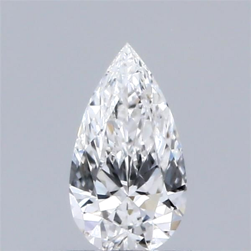 0.3 carat F-SI1 Natūralus Pear Deimantas (1)