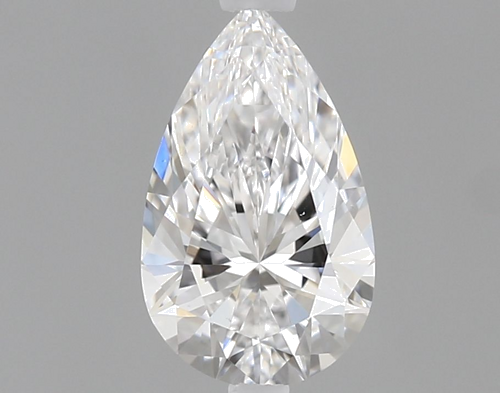 0.5 carat D-VS2 Natūralus Pear Deimantas (1)