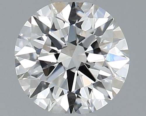 0.5 carat F-VVS2 Excellent cut Natūralus Round Deimantas (1)