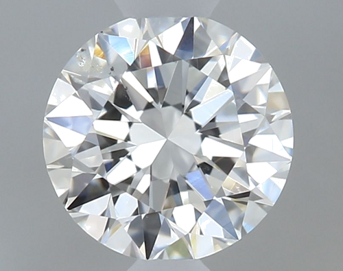 0.5 carat F-SI2 Excellent cut Natūralus Round Deimantas (1)
