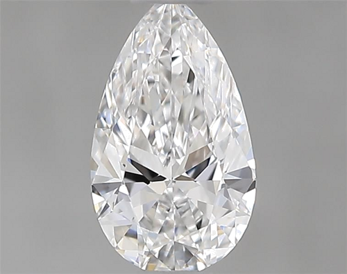 0.4 carat E-VS1 Natūralus Pear Deimantas (1)