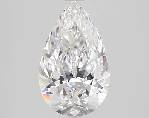 1.6 carat D-VVS2 Natūralus Pear Deimantas (1)