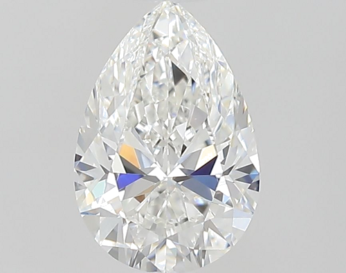 0.7 carat G-VVS2 Natūralus Pear Deimantas (1)