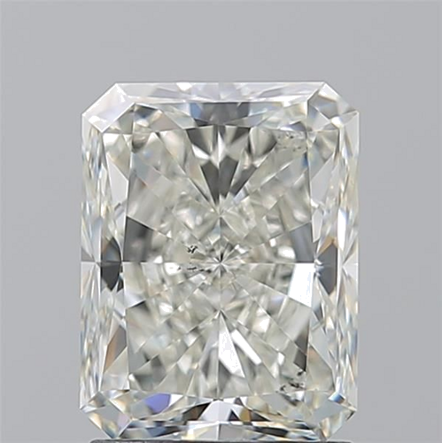 2.02 carat J-SI1 Natūralus Radiant Deimantas (1)