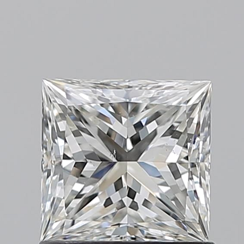 1.01 carat H-VS2 Natūralus Princess Deimantas (1)