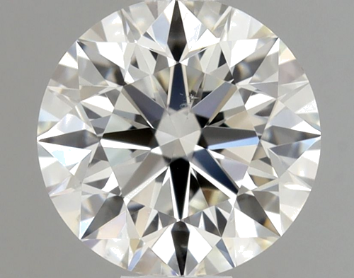 0.52 carat I-VS2 Excellent cut Natūralus Round Deimantas (1)