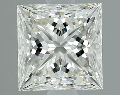 1.24 carat K-VVS2 Natūralus Princess Deimantas (1)