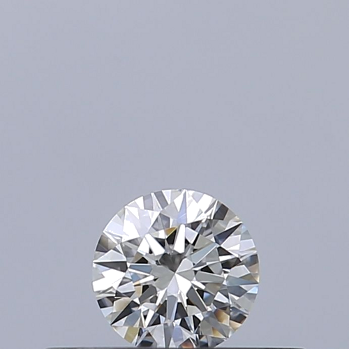 0.19 carat F-VVS1 Excellent cut Natūralus Round Deimantas (1)