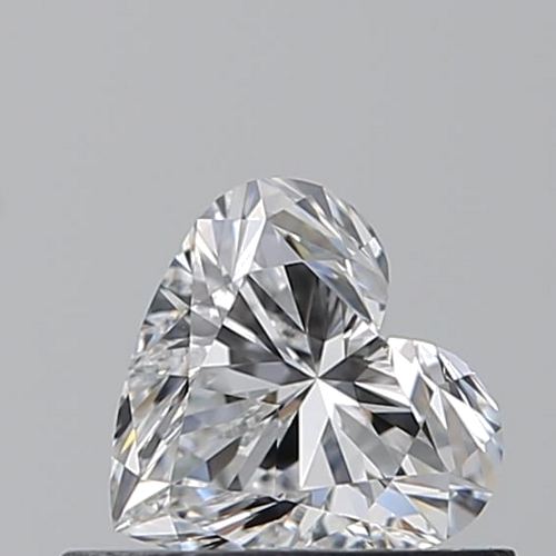 0.5 carat E-VS2 Natūralus Heart Deimantas (1)