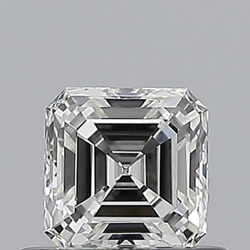 0.5 carat G-VS1 Natūralus Asscher Deimantas (1)