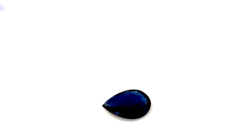 0.32 carat BLUE Pear Safyras (1)
