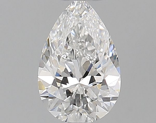 0.25 carat F-VVS2 Natūralus Pear Deimantas (1)