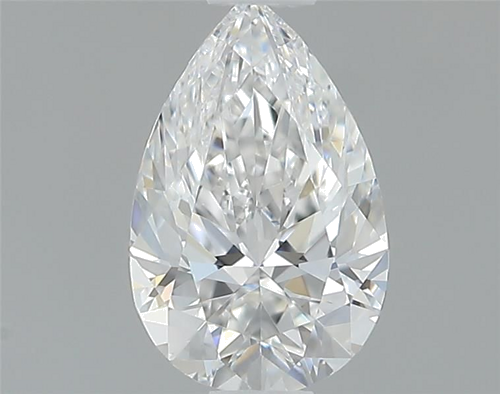 0.44 carat E-VS1 Natūralus Pear Deimantas (1)