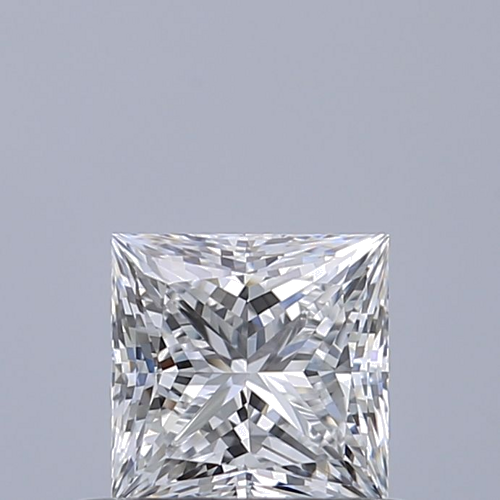 0.5 carat D-VVS1 Natūralus Princess Deimantas (1)