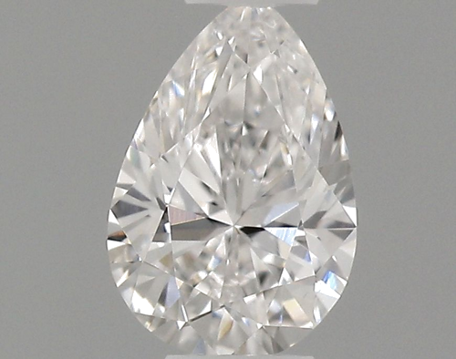 0.23 carat F-VVS2 Natūralus Pear Deimantas (1)