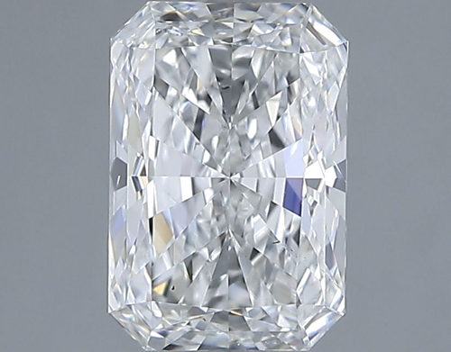 1.51 carat F-SI1 Natūralus Radiant Deimantas (1)