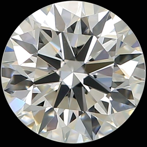 0.66 carat J-VVS2 Excellent cut Natūralus Round Deimantas (1)