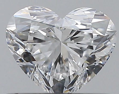 0.41 carat E-VVS1 Natūralus Heart Deimantas (1)