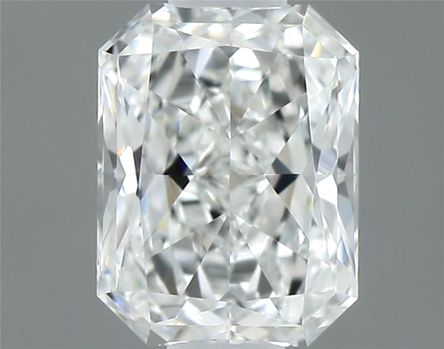 0.46 carat F-VVS1 Natūralus Radiant Deimantas (1)