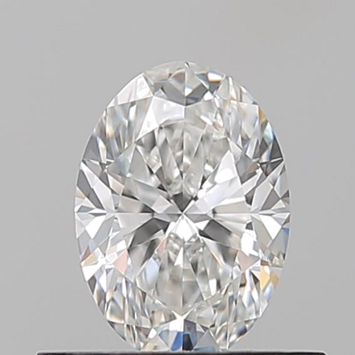 0.51 carat F-VVS2 Natūralus Oval Deimantas (1)