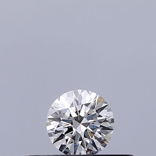0.19 carat F-VVS1 Excellent cut Natūralus Round Deimantas (1)