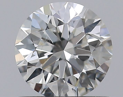 0.67 carat G-SI2 Excellent cut Natūralus Round Deimantas (1)