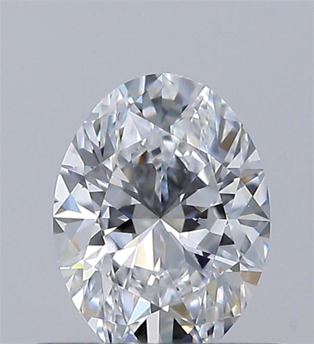 0.51 carat D-VS1 Natūralus Oval Deimantas (1)