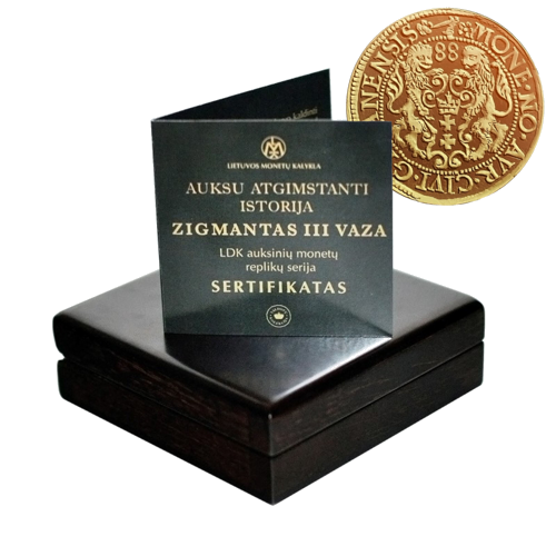 Sigismund III Vasa, 1 ducat, Replica (Gold 999) (1)