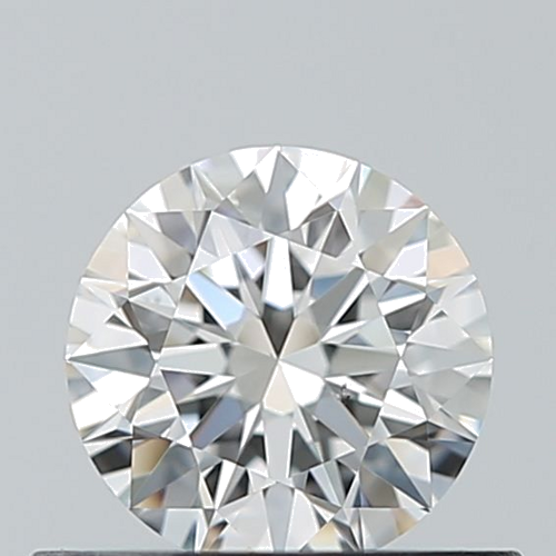 0.5 carat G-VS2 Excellent cut Natūralus Round Deimantas (1)