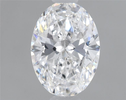 0.6 carat D-VS2 Natūralus Oval Deimantas (1)
