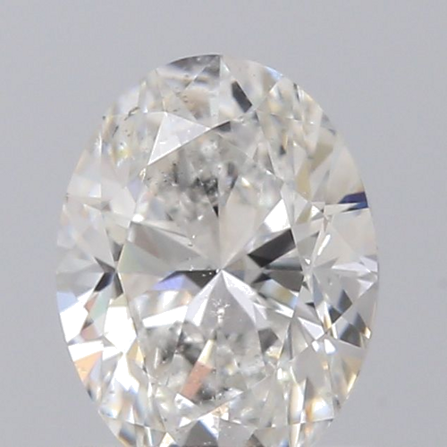 0.9 carat F-SI2 Natūralus Oval Deimantas (1)