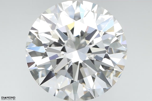 2.89 carat E-VVS1 Excellent cut Natūralus Round Deimantas (1)